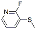 Structure of PYRIDINE,2-FLUORO-3-(METHYLTHIO)-