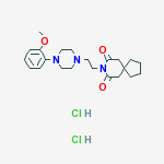 Structure of BMY 7378 DIHYDROCHLORIDE