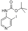 Structure of (3-IODO-PYRIDIN-4-YL)-CARBAMIC ACID TERT-BUTYL ESTER