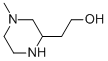 Structure of 2-(4-methylpiperazin-2-yl)ethanol