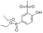Structure of 4-DIETHYLPHOSPHONO-(O-METHANESULFONYL)PHENOL