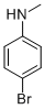 N-甲基对溴苯胺(4-溴-N-甲基苯胺)结构式