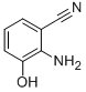 Structure of Benzonitrile, 2-amino-3-hydroxy-