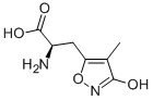 Structure of (R)-2-AMINO-3-(3-HYDROXY-4-METHYL-ISOXAZOL-5-YL)-PROPIONIC ACID