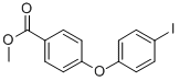Structure of 4-(4-IODO-PHENOXY)-BENZOIC ACID METHYL ESTER