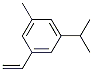 Structure of BENZENE, 1-ETHENYL-3-METHYL-5-(1-METHYLETHYL)-