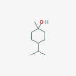Structure of Cyclohexanol, 1-methyl-4-(1-methylethyl)-