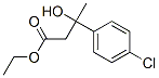ethyl 3-(p-chlorophenyl)-3-hydroxybutyrate结构式
