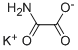 Structure of OXAMIC ACID POTASSIUM SALT