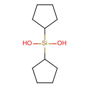 Structure of Dicyclopentylsilanediol
