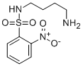 N-(4-氨丁基)-2-硝基苯磺酰胺结构式
