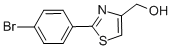 [2-(4-BROMO-PHENYL)-THIAZOL-4-YL]-METHANOL结构式