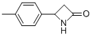 Structure of 2-Azetidinone, 4-(4-methylphenyl)-