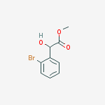 methyl 2-(2-bromophenyl)-2-hydroxyacetate结构式