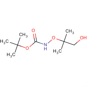 Structure of CARBAMIC ACID (2-HYDROXY-1,1-DIMETHYLETHOXY)-,TERT-BUTYL ESTER