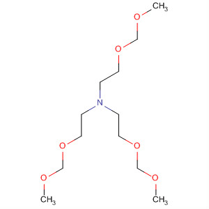 Chemical structure of Ethanamine, 2-(methoxymethoxy)-N,N-bis[2-(methoxymethoxy)ethyl]-