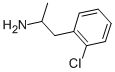 Structure of 2-chloroamphetamine