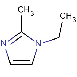 1-乙基-2-甲基咪唑结构式