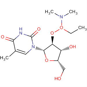 Structure of Uridine, 2'-O-[2-[(dimethylamino)oxy]ethyl]-5-methyl-