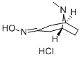 8-METHYL-8-AZABICYCLO[3.2.1]OCTAN-3-ONE OXIME HYDROCHLORIDE结构式