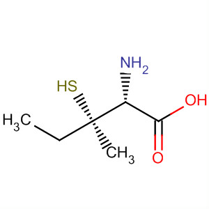Structure of Isoleucine, 3-mercapto-