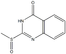 Structure of 2-(Methylsulfinyl)quinazolin-4(3H)-one