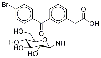Structure of 3-(4-BroMobenzoyl)-2-(β-D-glucopyranosylaMino)benzeneacetic Acid