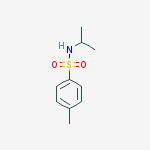 Benzenesulfonamide, 4-methyl-N-(1-methylethyl)-结构式