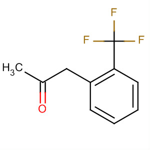 2-Propanone, 1-[2-(trifluoromethyl)phenyl]-结构式
