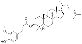 Structure of CYCLOARTENYL FERULATE