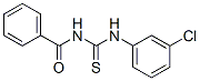 Structure of N-Benzoyl-N-(m-chlorophenyl)thiourea
