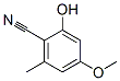 BENZONITRILE,2-HYDROXY-4-METHOXY-6-METHYL-结构式