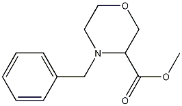 Structure of 4-Benzyl-morpholine-3-carboxylic acid methyl ester