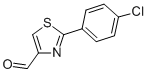 Structure of 2-(4-CHLORO-PHENYL)-THIAZOLE-4-CARBALDEHYDE