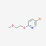 Structure of 5-bromo-2-(2-methoxyethoxy)pyridine