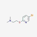 Structure of 2-((5-Bromopyridin-2-yl)oxy)-N,N-dimethylethanamine