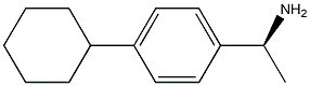 Benzenemethanamine, 4-cyclohexyl-.alpha.-methyl-, (.alpha.S)-结构式