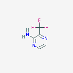 Structure of 3-(trifluoromethyl)pyrazin-2-amine