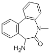 Structure of 6H-DIBENZ[B,D]AZEPIN-6-ONE, 7-AMINO-5,7-DIHYDRO-5-METHYL-