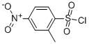 Structure of 5-nitrotoluene-2-sulphonyl chloride