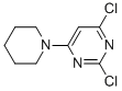 Structure of 2,4-DICHLORO-6-PIPERIDINYLPYRIMIDINE