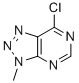 Structure of 7-chloro-3-methyl-3H-1,2,3-triazolo(4,5-d)pyrimidine