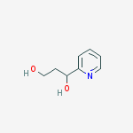 Structure of 1,3-Propanediol, 1-(2-pyridinyl)-