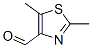 Structure of 4-Thiazolecarboxaldehyde,2,5-dimethyl-
