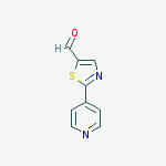 Structure of 2-(Pyridin-4-yl)thiazole-5-carbaldehyde