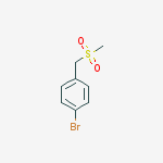 Structure of 4-BROMOBENZYLMETHYLSULFONE