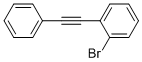 Structure of 1-BROMO-2-PHENYLETHYNYL-BENZENE