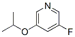 Structure of Pyridine,3-fluoro-5-(1-methylethoxy)-