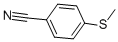 Structure of 4-Methylthio benzonitrile