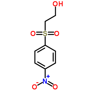 Structure of 2-[(4-nitrophenyl)sulfonyl]ethanol